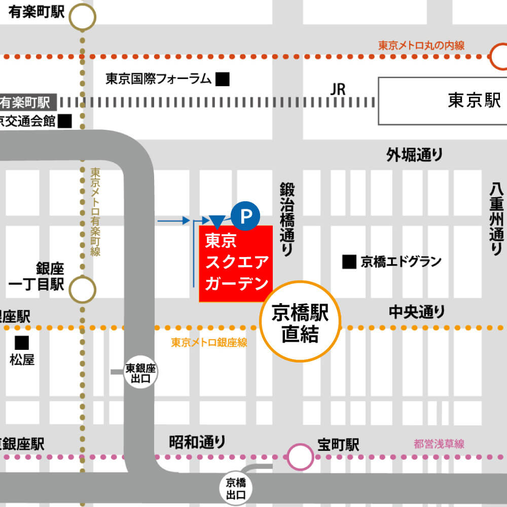 会場までの地図