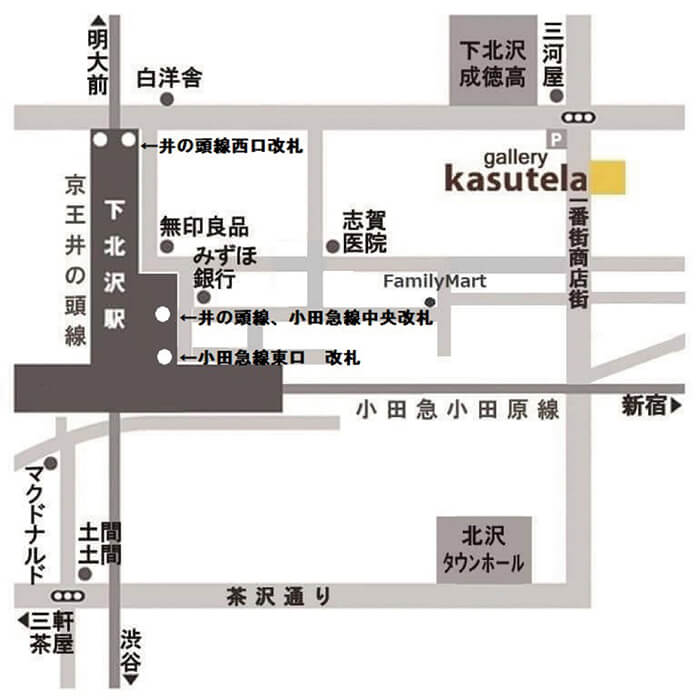 会場までの地図